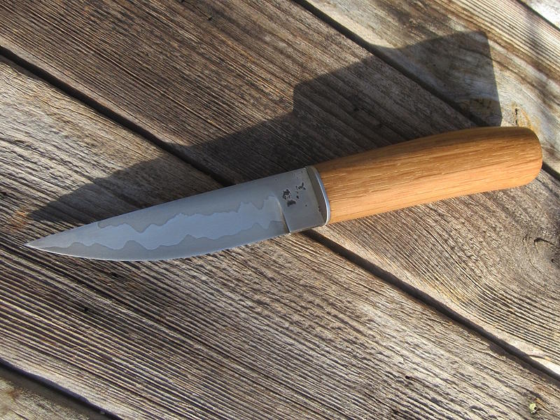 Handgeschmiedetes frühmittelalterliches Messer