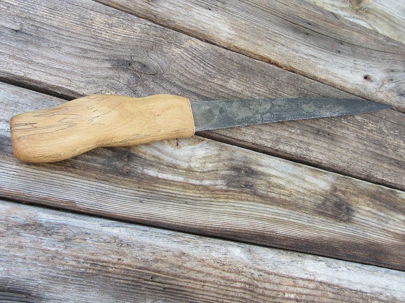 Handgeschmiedetes Messer / Kelten / Druiden / Erntemesser – Bild 3