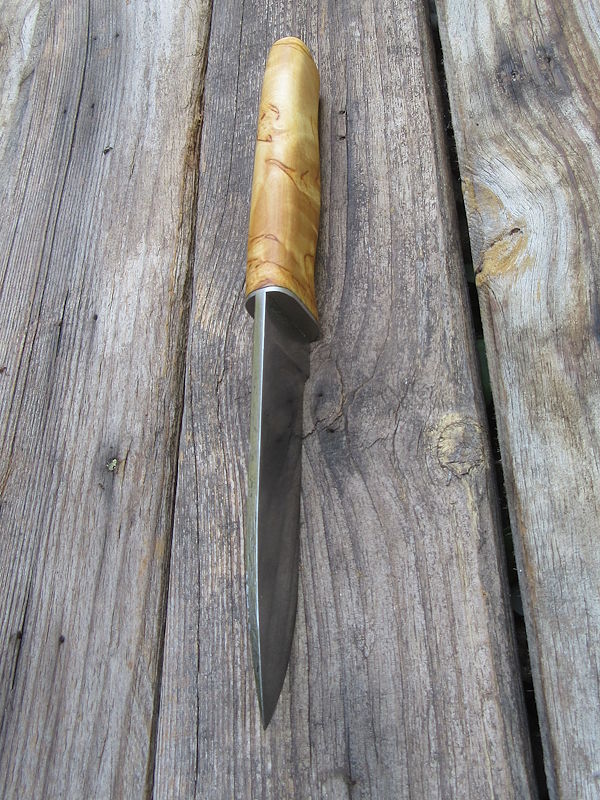 Handgeschmiedetes Messer aus 3-Lagen-Stahl – Bild 5