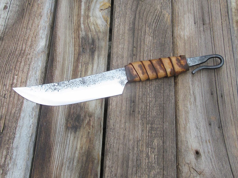 Keltisches Messer aus Carbonstahl – Bild 2